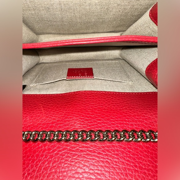 45 Preloved Gucci Reverse Mini Marmont - Picture 11 of 12